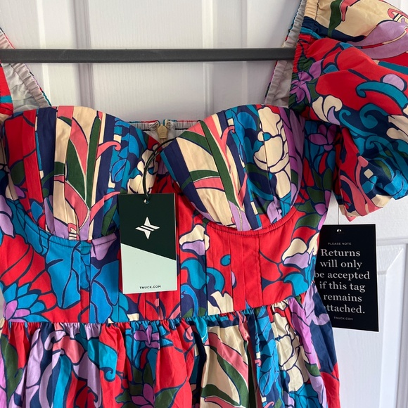 NWT Tuckernuck Climbing Cosmos Valerie dress 8 - Picture 8 of 16